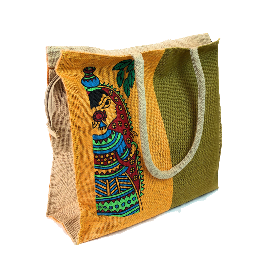 Jute Shopping Bag for Gifting (14×16)